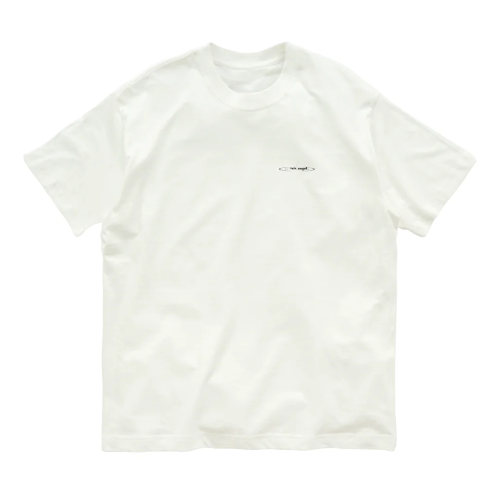 じょいちぃのtear angel（ロゴ付き） Organic Cotton T-Shirt