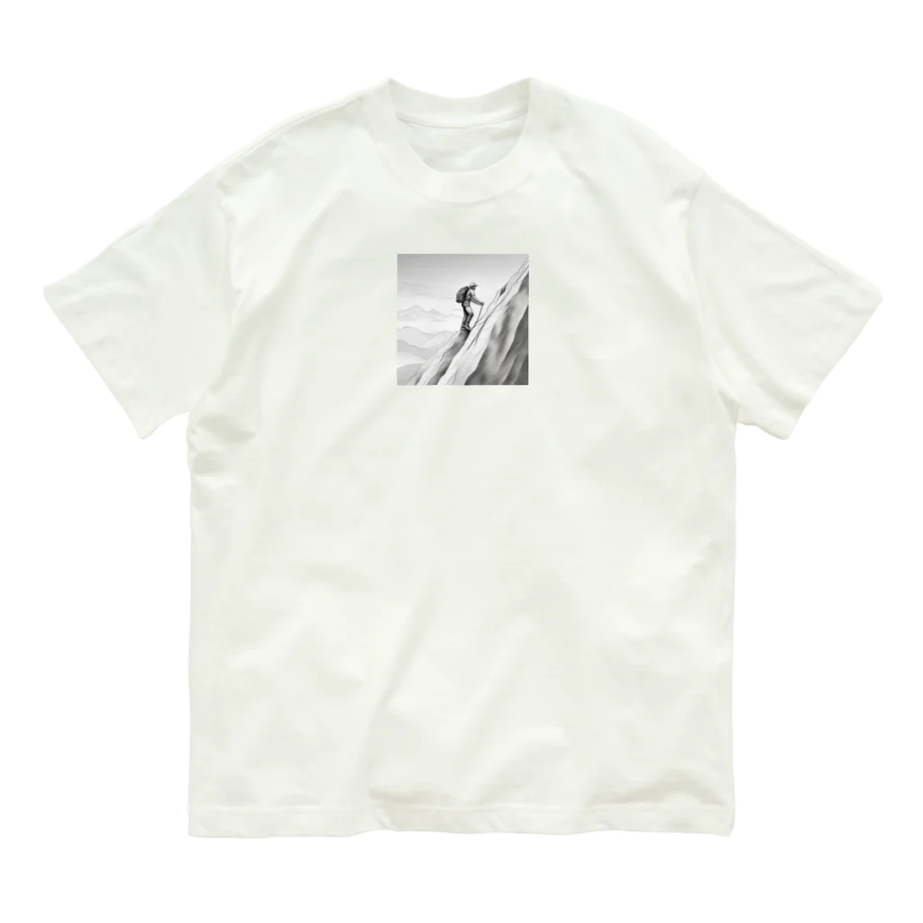 tomokazunagataの登山 Organic Cotton T-Shirt