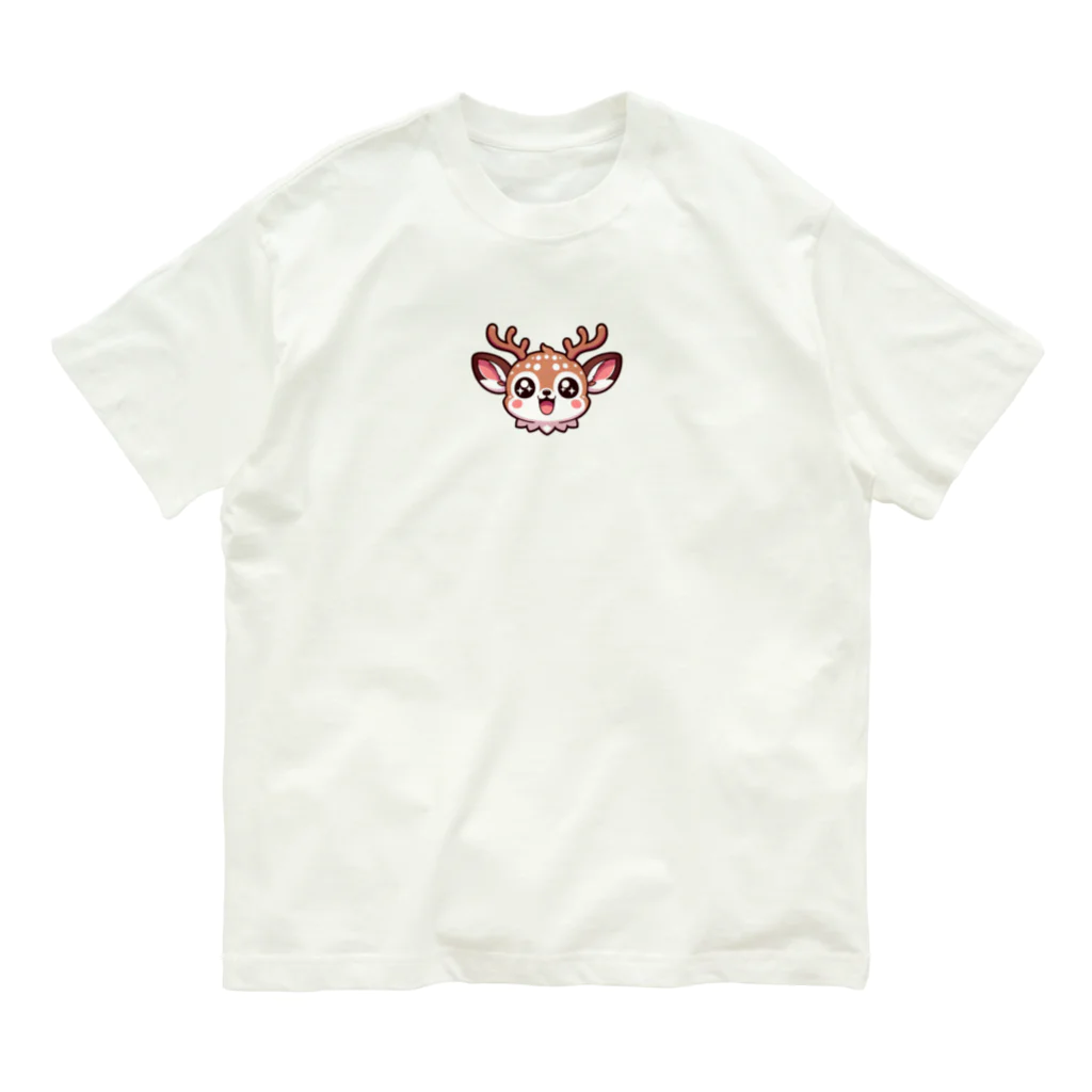 yamapi-のエゾシカくん Organic Cotton T-Shirt