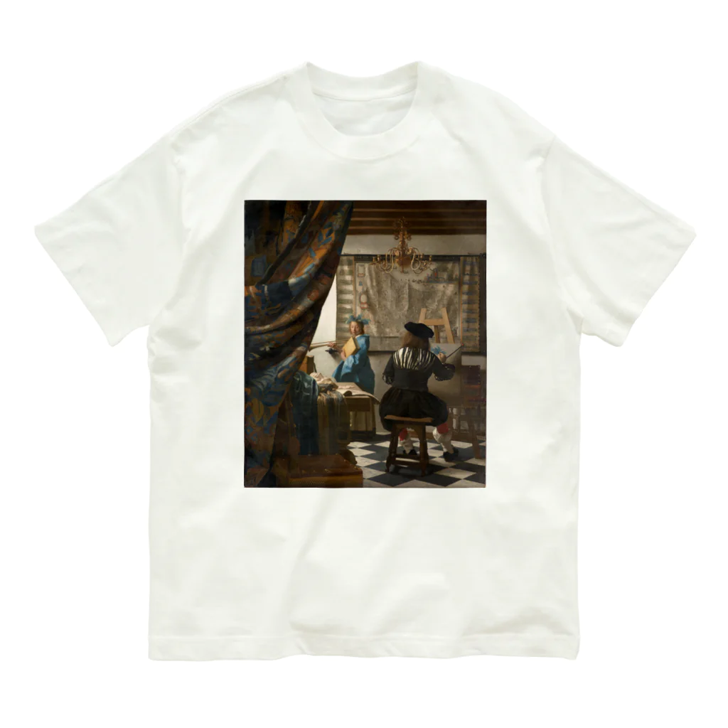 世界美術商店の絵画芸術 / The Art of Painting Organic Cotton T-Shirt