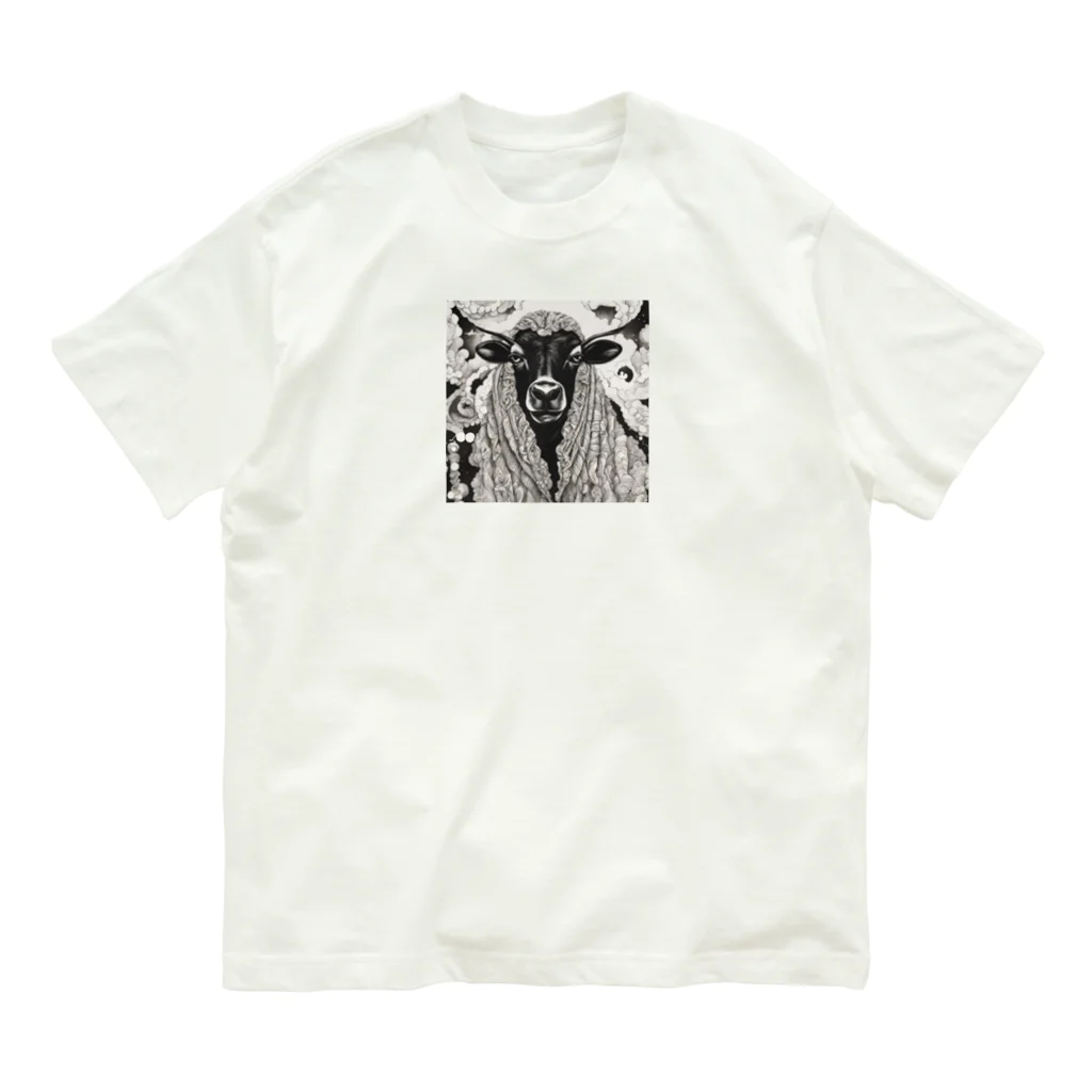 mofu mofu309のあーたネギ買ってきてって頼んだでしょ Organic Cotton T-Shirt