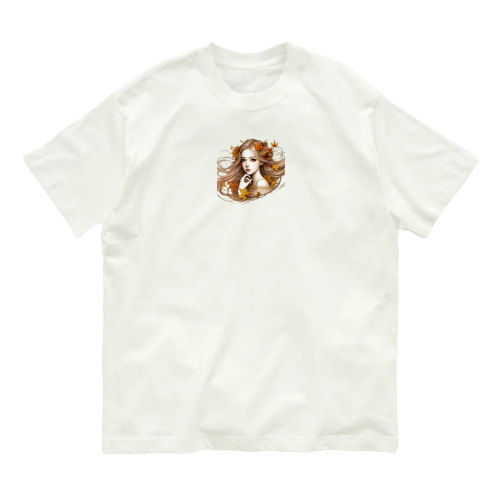 センターフィールドの秋の女神 Organic Cotton T-Shirt