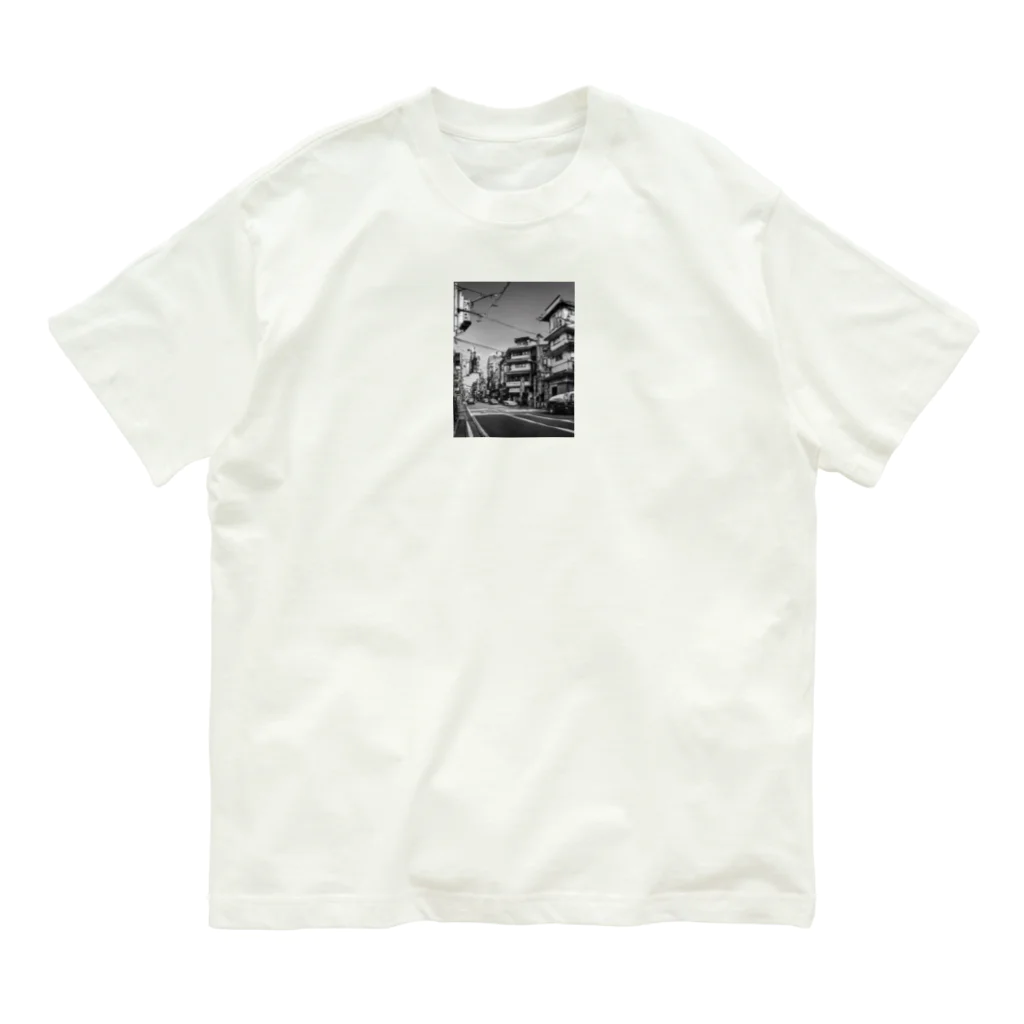 時間を旅する記憶のshibuyaold Organic Cotton T-Shirt