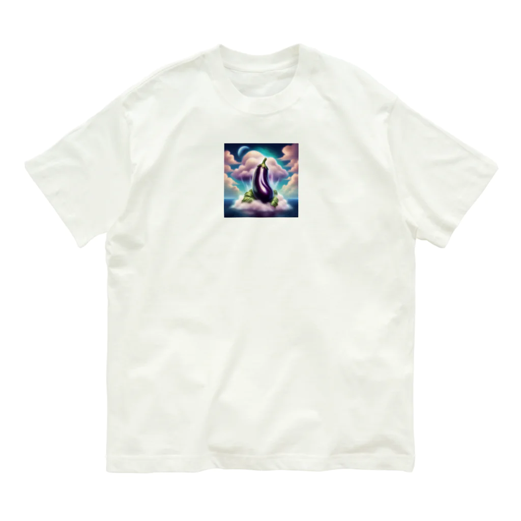 tai-boのなすび君臨 Organic Cotton T-Shirt