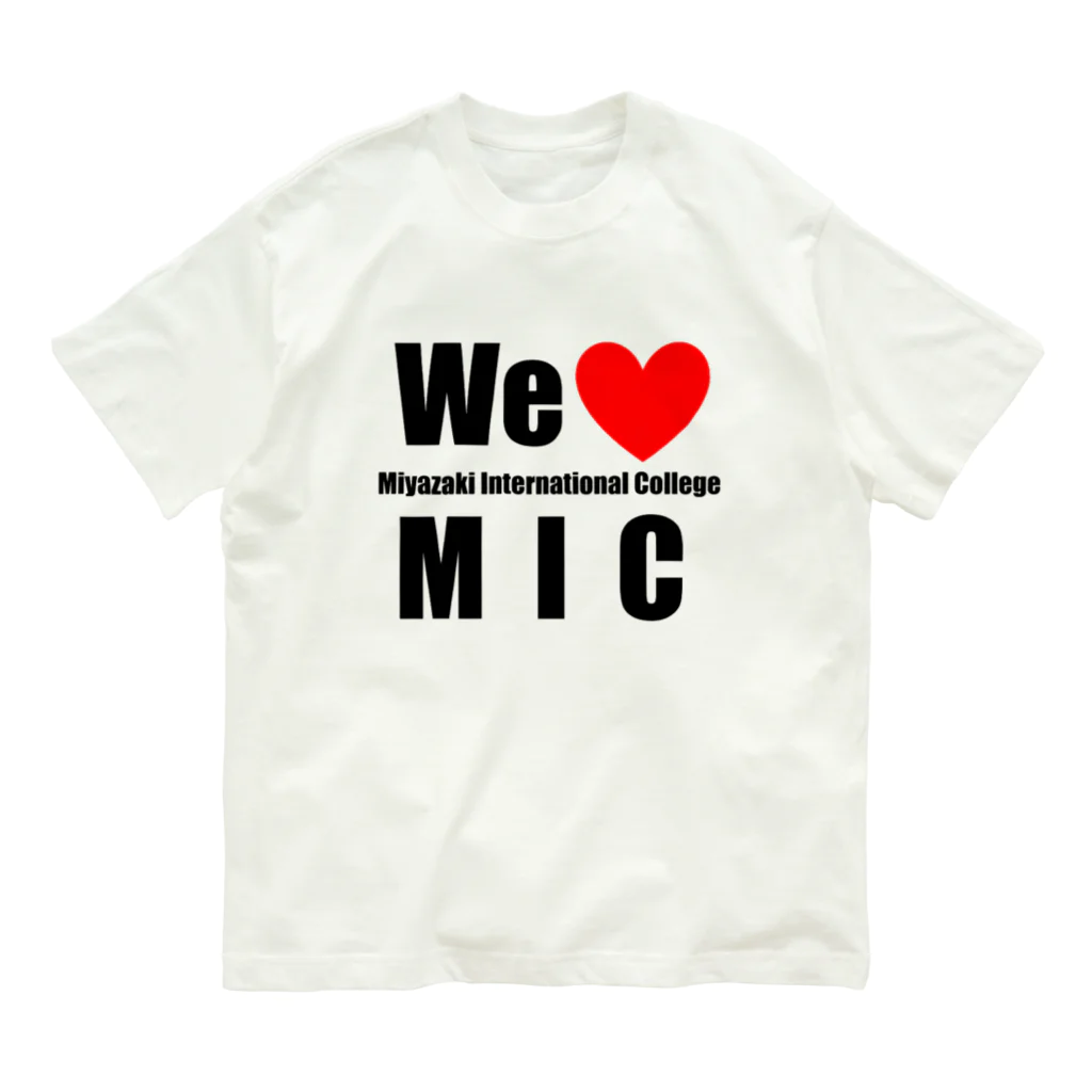 MIC同窓会グッズのMIC同窓会ロゴ Organic Cotton T-Shirt