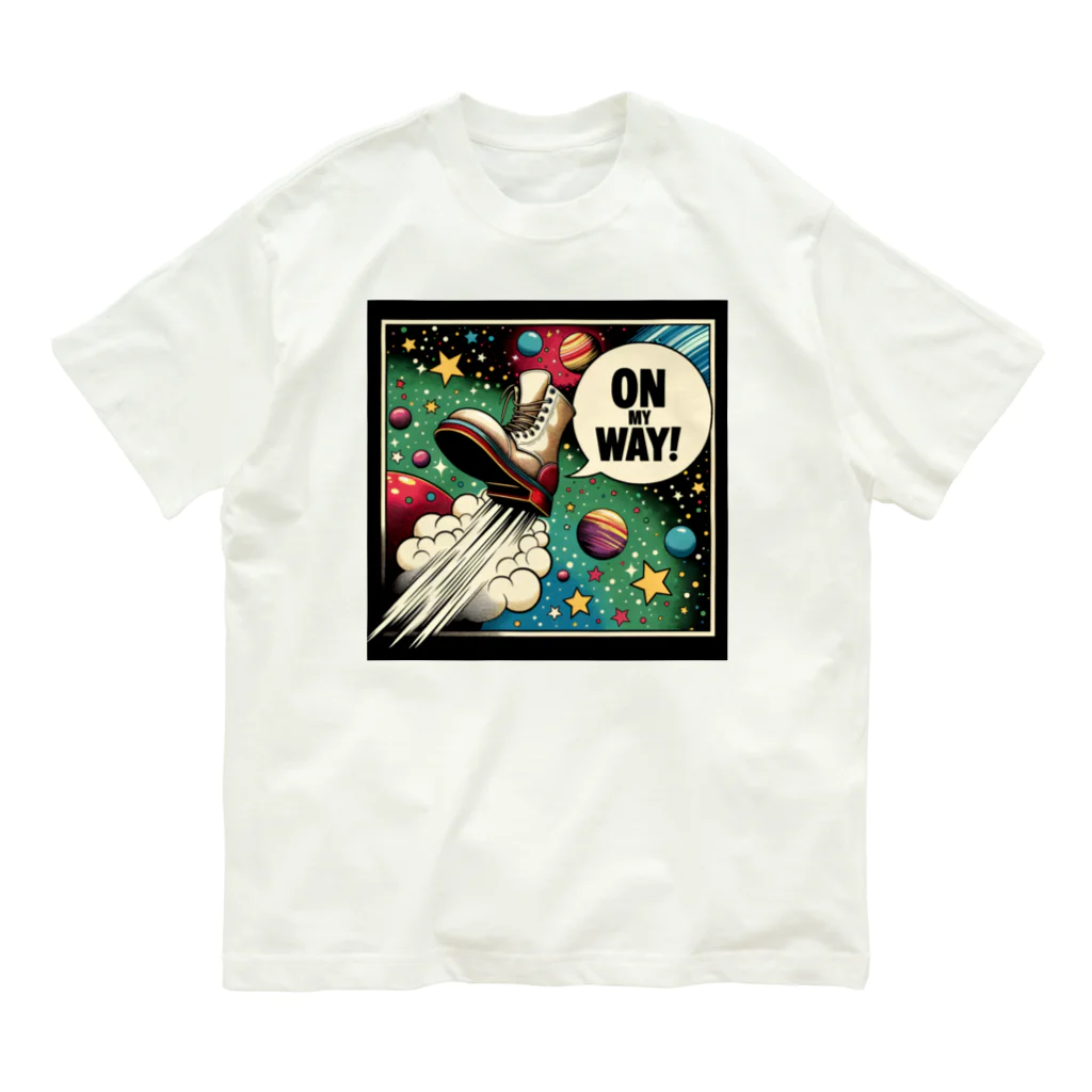seiya_CosmicPioneerのON MY WAY! Organic Cotton T-Shirt