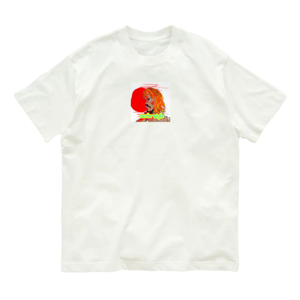 okitahiromuのsurfer style オーガニックコットンTシャツ