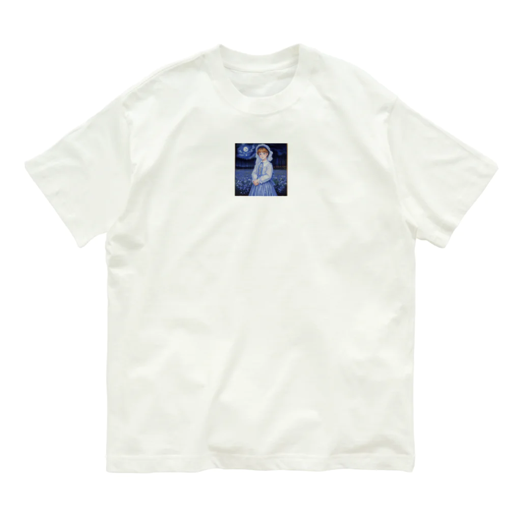 ZZRR12の月と共に輝く美女 Organic Cotton T-Shirt