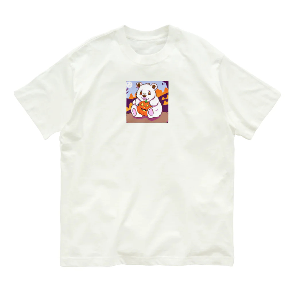 アルト&ウィズのハロウィンクマちゃん🎃 Organic Cotton T-Shirt