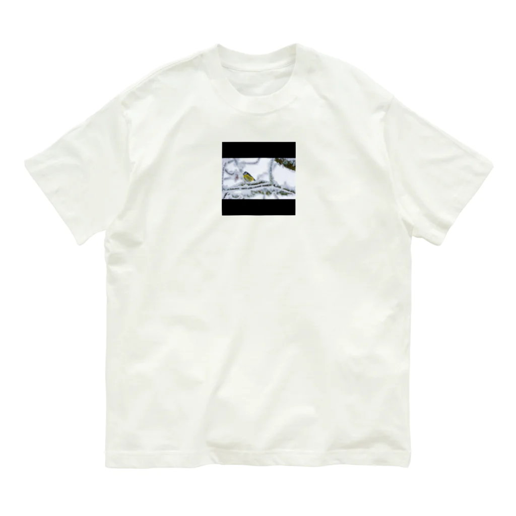 Zeceの冬の鳥 Organic Cotton T-Shirt