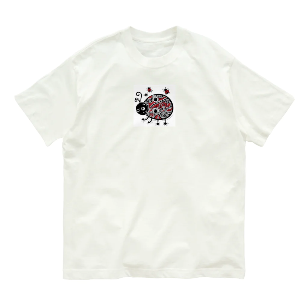 Innovat-Leapの不思議なテントウムシ Organic Cotton T-Shirt