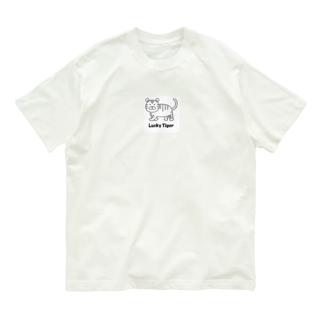 ratta-jpのLucky Tiger③ オーガニックコットンTシャツ