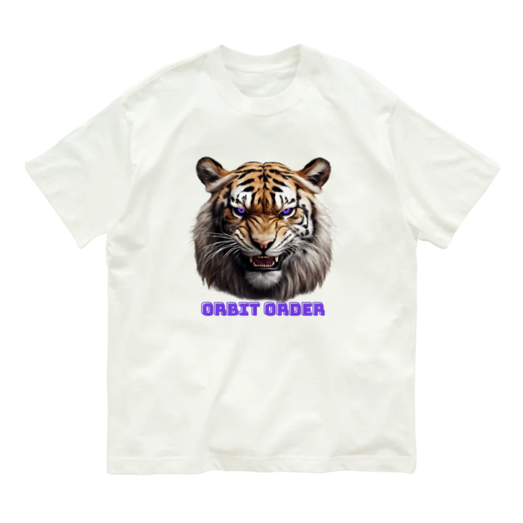 orbit orderのpurple eyes オーガニックコットンTシャツ