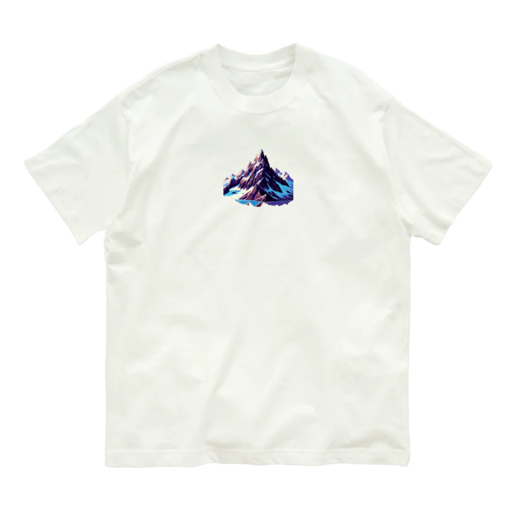 nkrailsの冬山 オーガニックコットンTシャツ