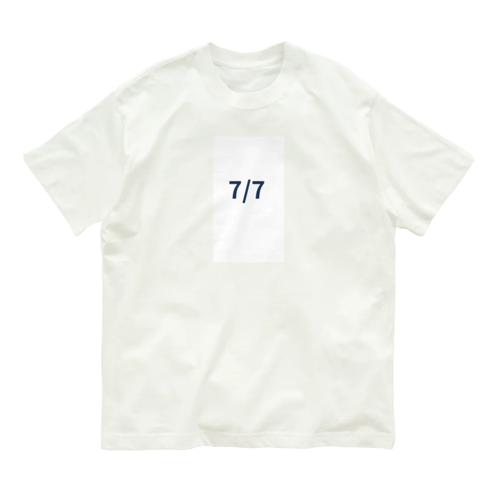 AY-28の日付グッズ7/7バージョン Organic Cotton T-Shirt