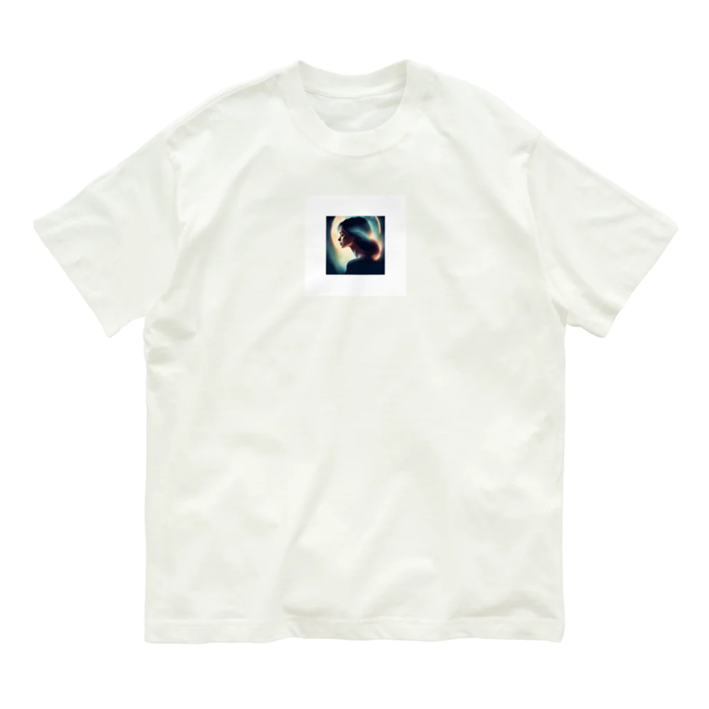 ポンポコさんのLove is オーガニックコットンTシャツ