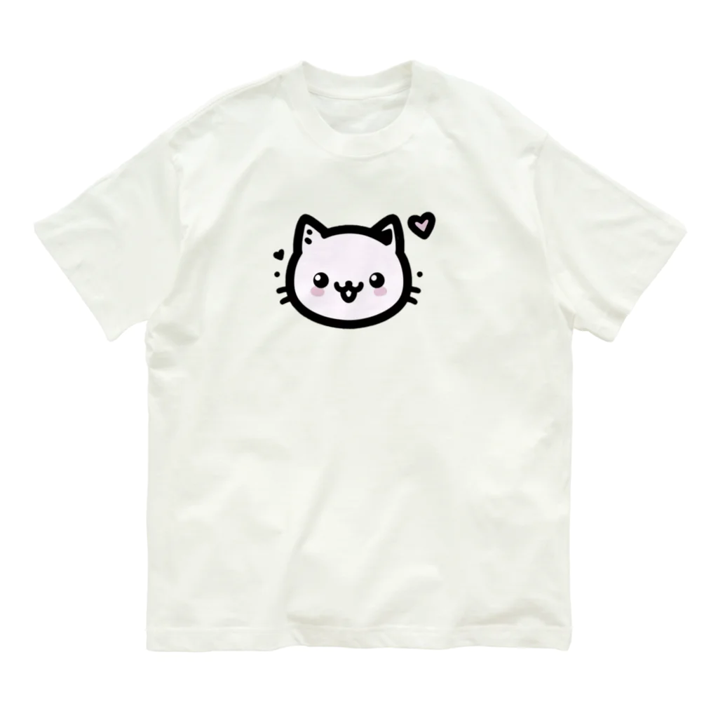 終わらない夢🌈の可愛いにゃんこ🐱💞 Organic Cotton T-Shirt