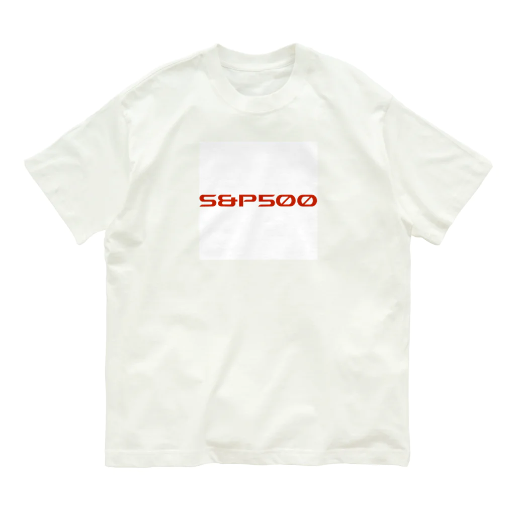 ちょーやのS&P500 オーガニックコットンTシャツ