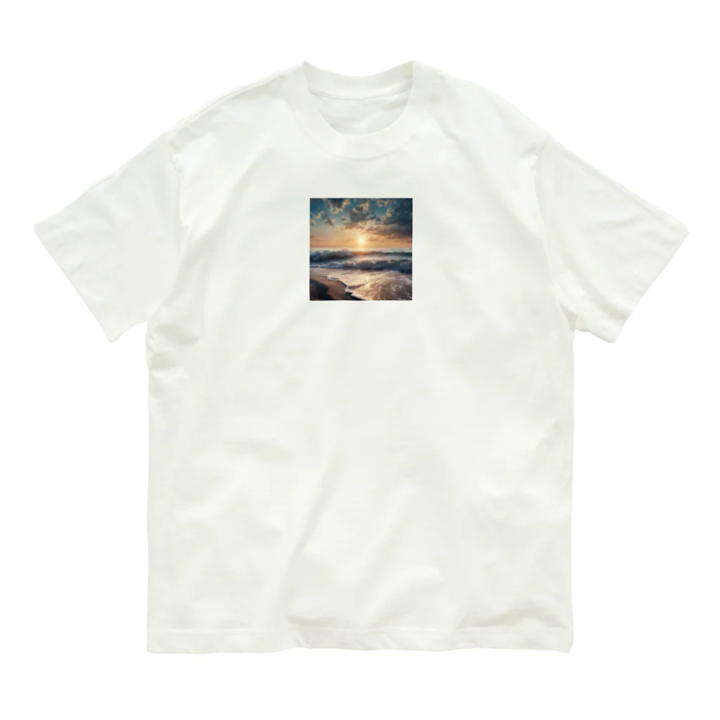 130yの綺麗な海 Organic Cotton T-Shirt