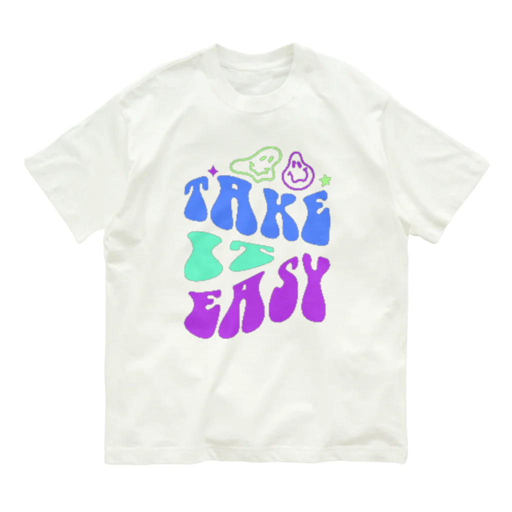 NeoNestの🌟 Take It Easy Apparel & Goods 🌟 Organic Cotton T-Shirt