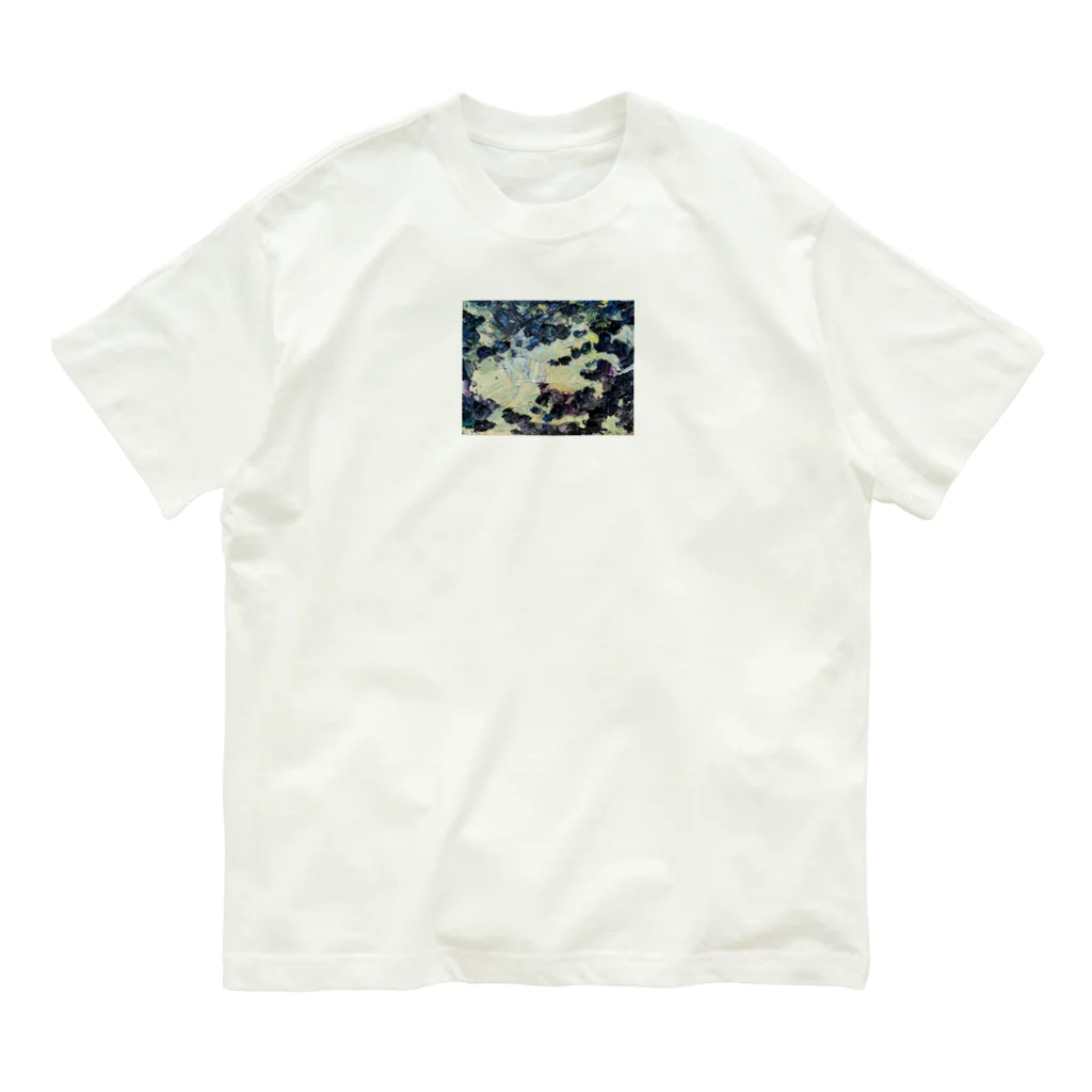 tree_sunのあめじすと雲くん オーガニックコットンTシャツ