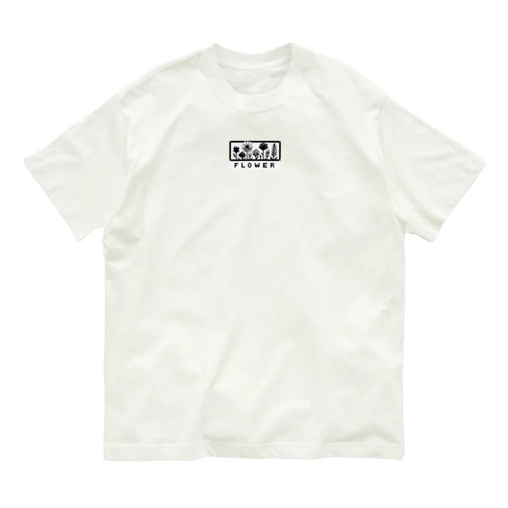 mel_tのf.l.o.w.e.r. オーガニックコットンTシャツ