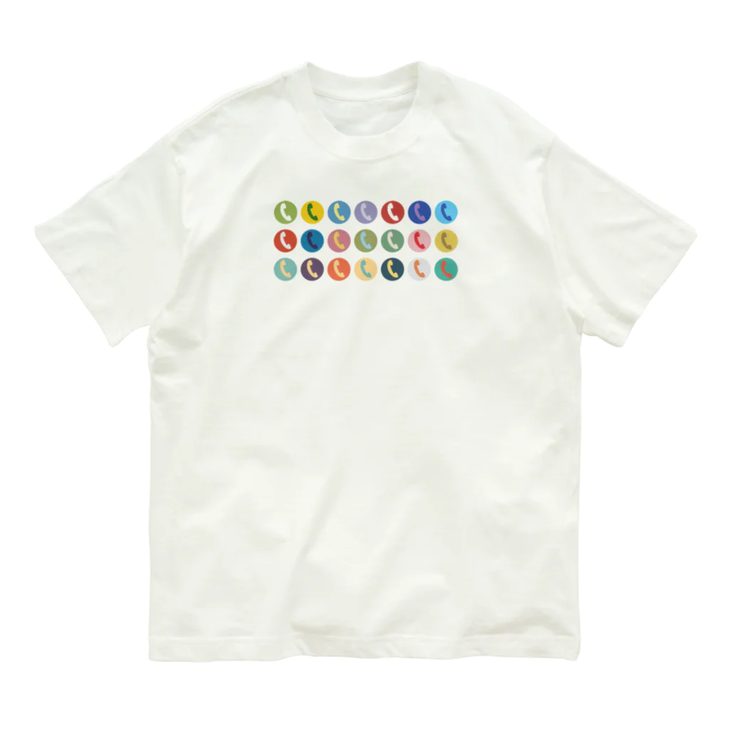 tomy1022のテレフォンマーク Organic Cotton T-Shirt