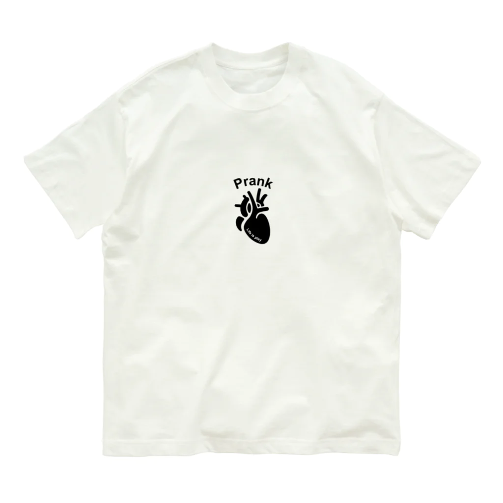 Prankのoriginal ロゴ シリーズ Organic Cotton T-Shirt