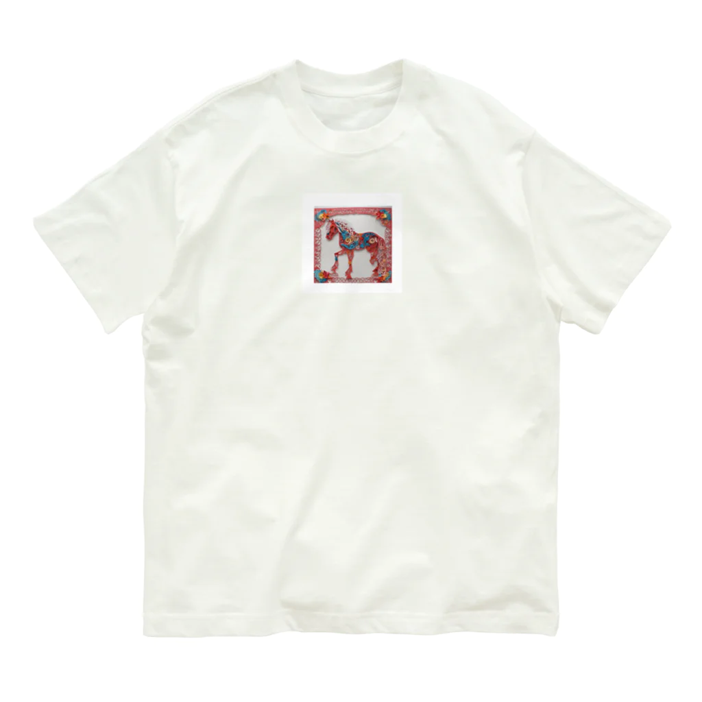 グローバル競馬のエルメスホース Organic Cotton T-Shirt