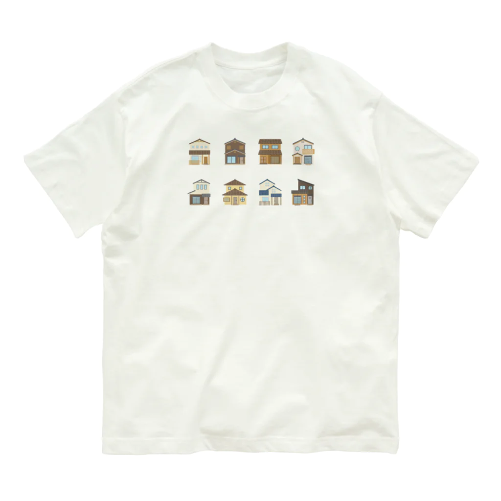 tomy1022のいろんな家集めました Organic Cotton T-Shirt