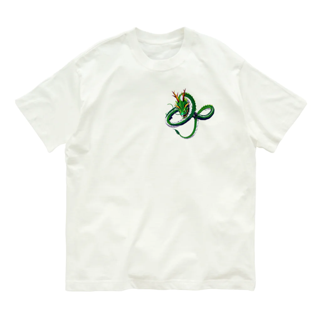 MATORAMIの金運の龍 Organic Cotton T-Shirt