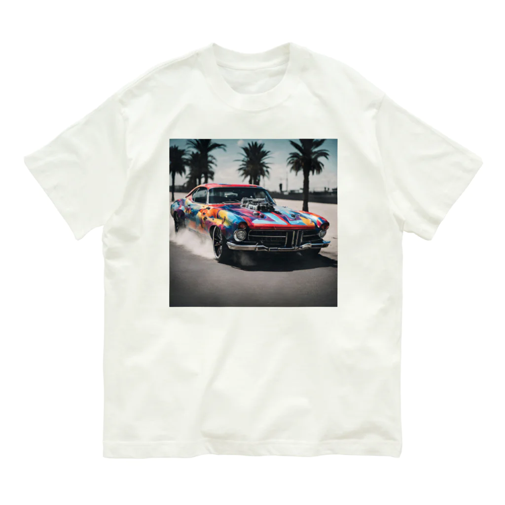 shohei_raiteiの外車　かっこいい オーガニックコットンTシャツ