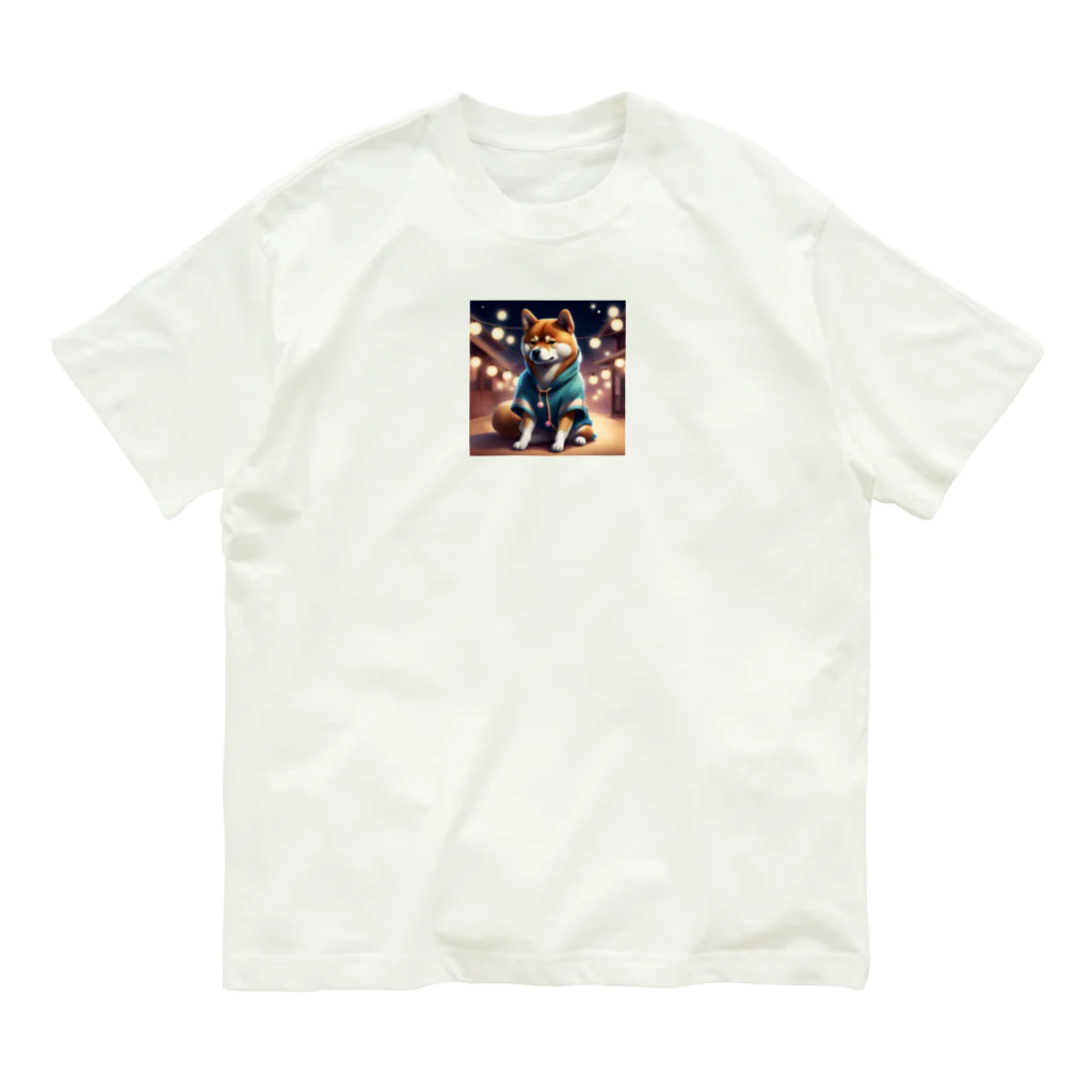 WAKADAIのパーカー柴犬 Organic Cotton T-Shirt