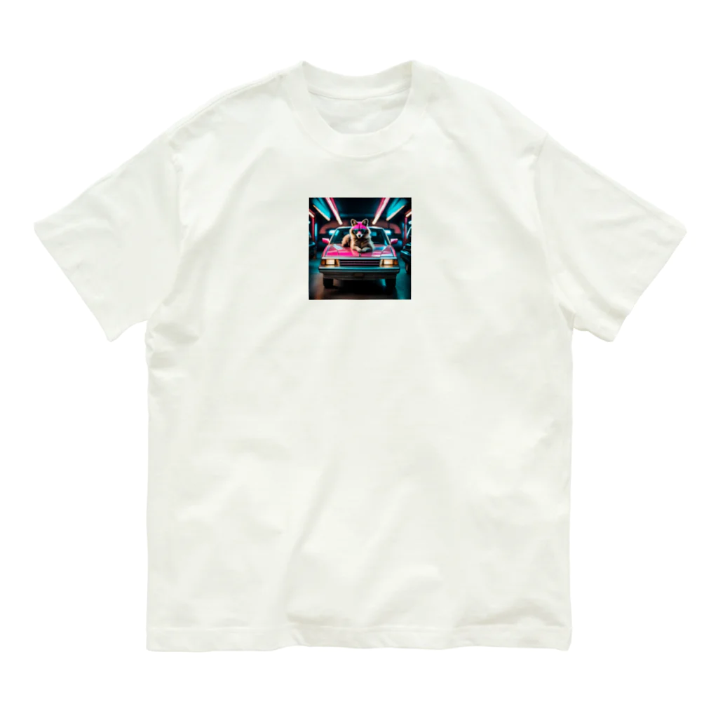 _euphoria_のCarwolf オーガニックコットンTシャツ