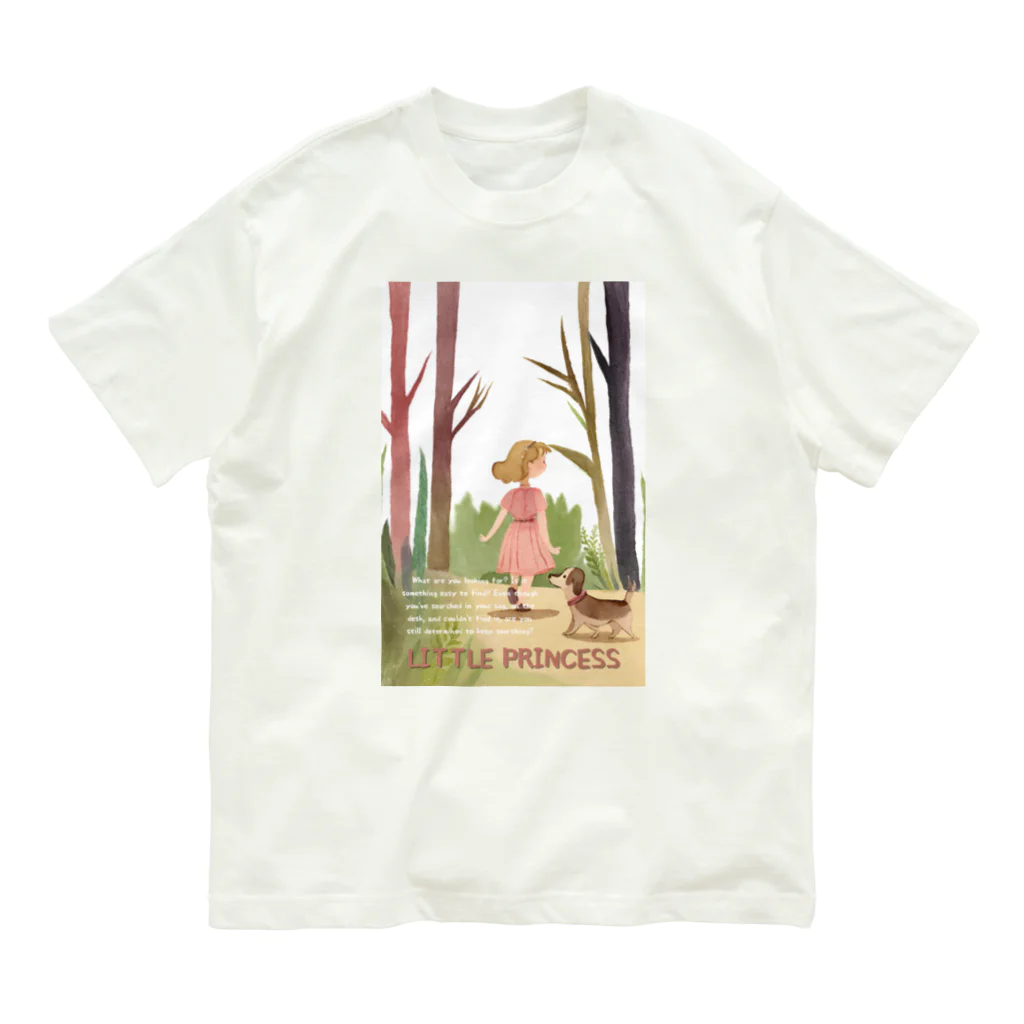 petitringo -プチリンゴ-の迷子のお姫様 Organic Cotton T-Shirt