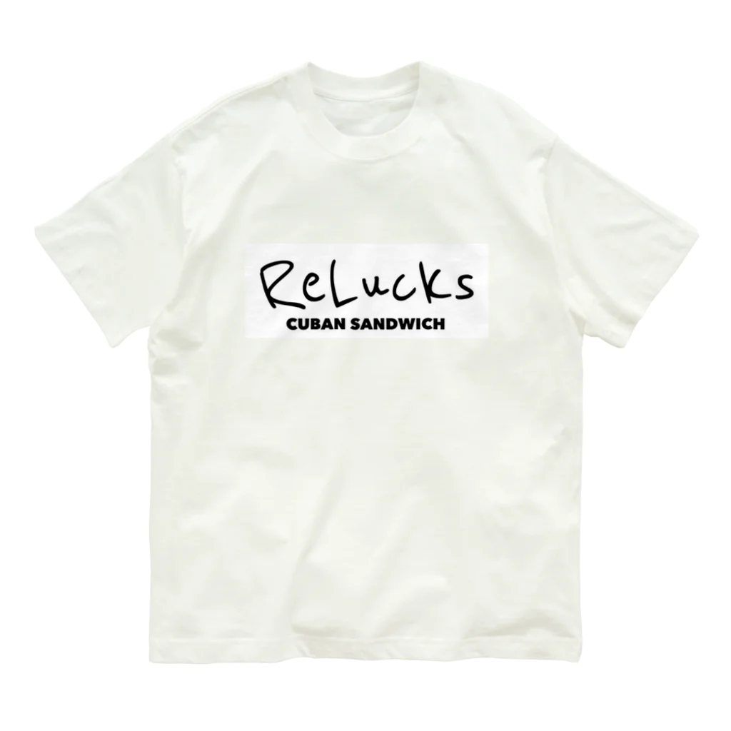 Relucksのロゴデザイン Organic Cotton T-Shirt