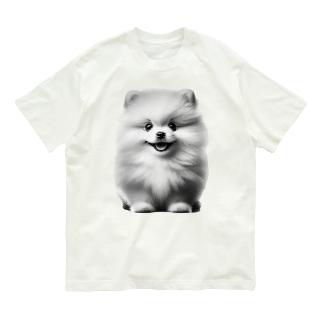 chikyunoutageのポメラニアンlove Organic Cotton T-Shirt