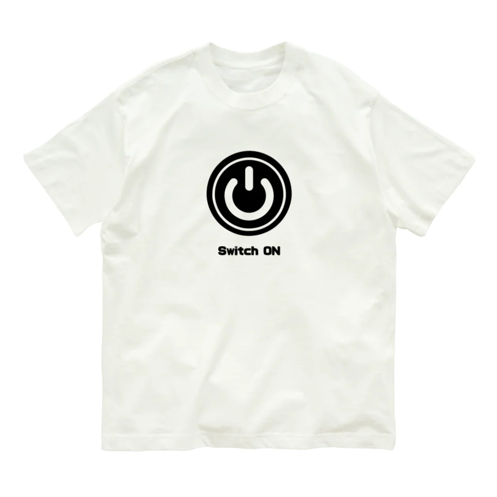 KazuShopのSwitch ON Tシャツ オーガニックコットンTシャツ