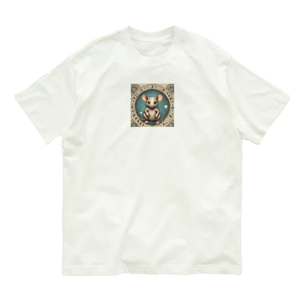 Yoshikoのクリエイトショップの１ばんのりのねずみくん Organic Cotton T-Shirt