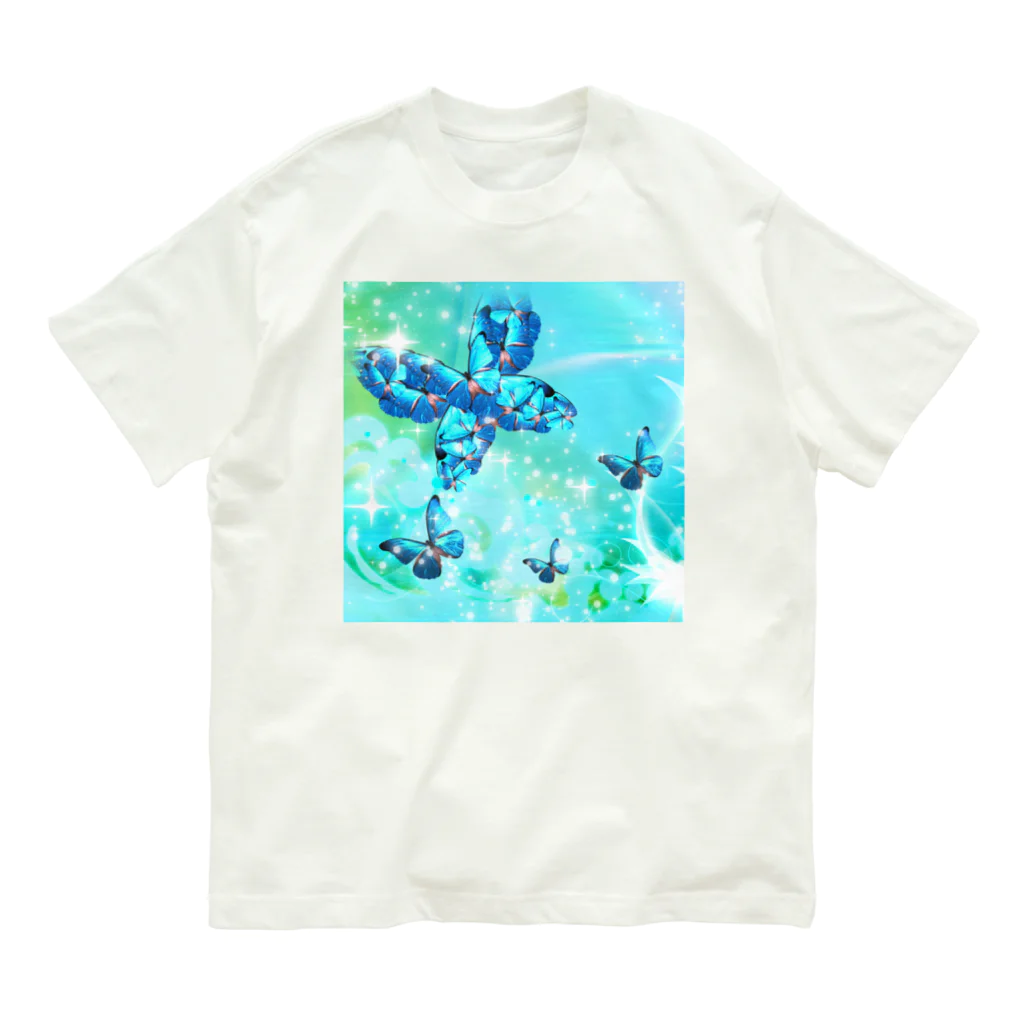 semioticaのMorpho rhythm オーガニックコットンTシャツ