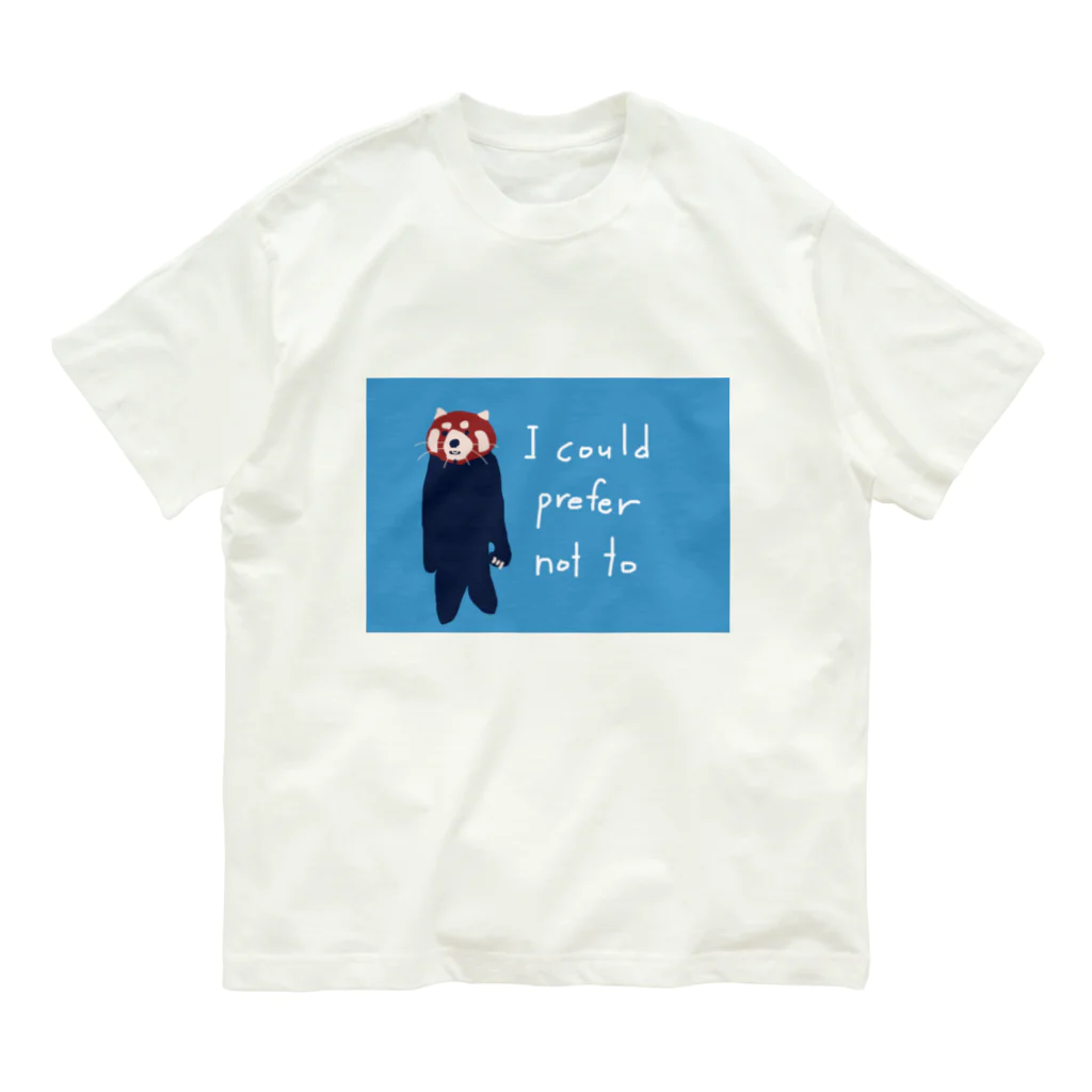 信州読書会　宮澤のレパンダ・バートルビー Organic Cotton T-Shirt