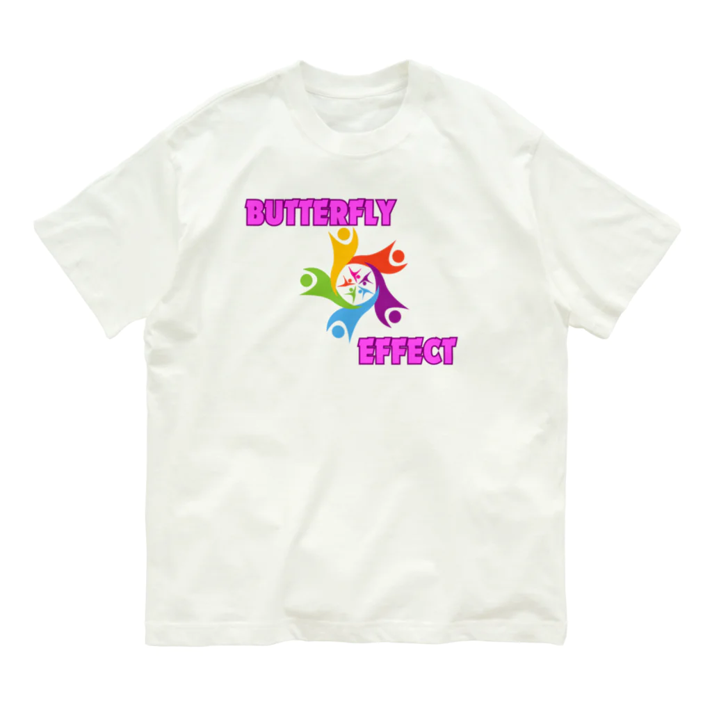 sakuranonakanoharunokazeのバタフライエフェクト Organic Cotton T-Shirt