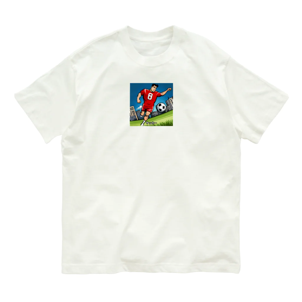 I am japanese(^▽^)/のアニメ風 オーガニックコットンTシャツ