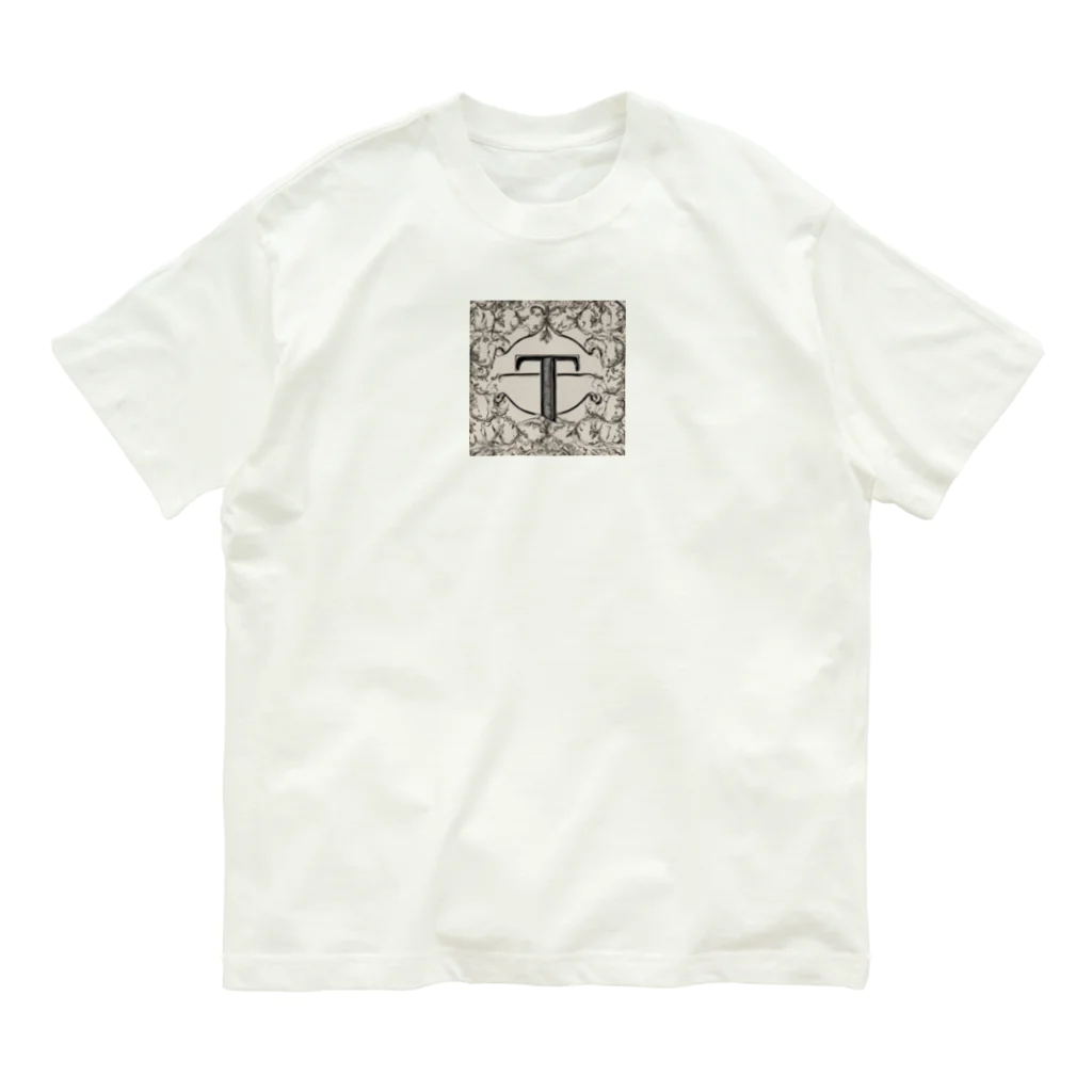 connectの幸運アルファベット　T オーガニックコットンTシャツ