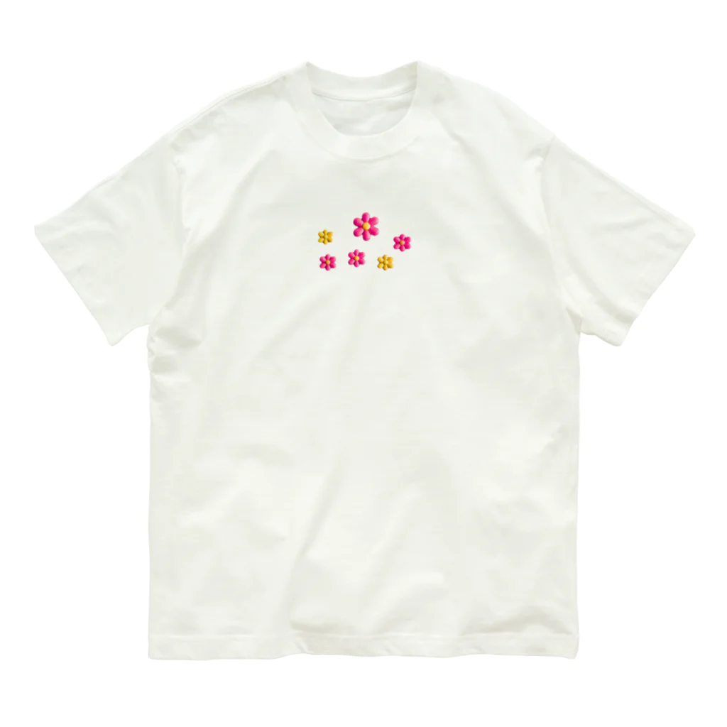 cute_wing      ~variety store~のフローラブル オーガニックコットンTシャツ