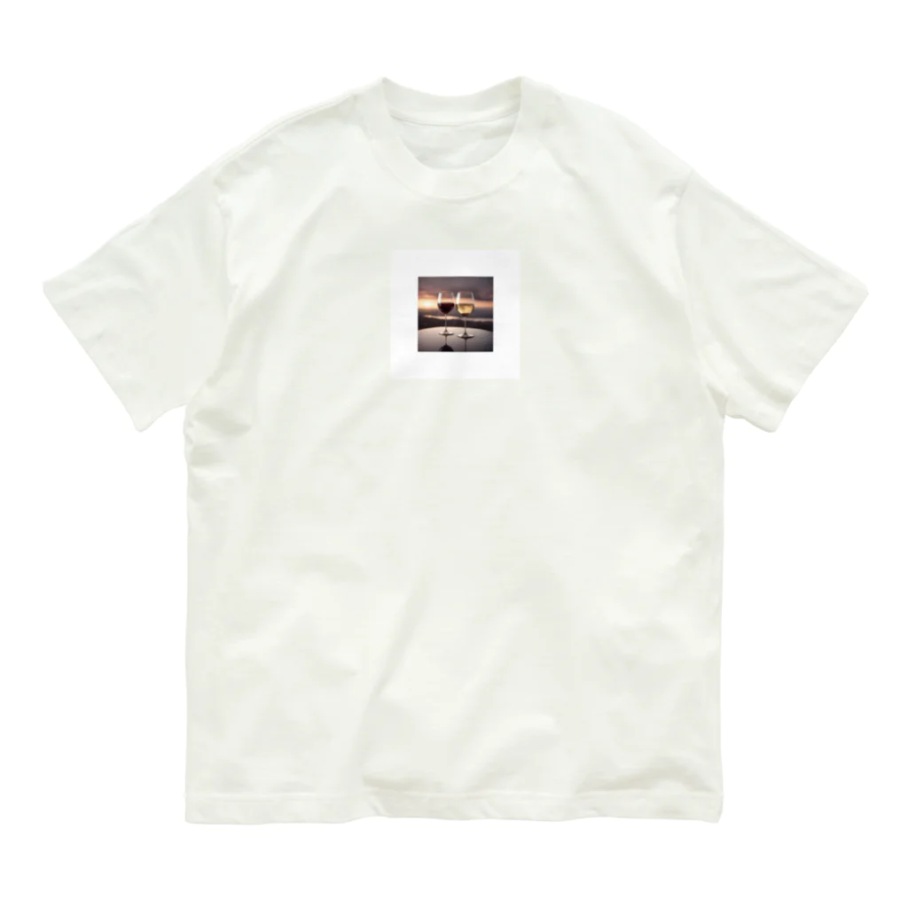 aiの忘年会プレミアムワイン Organic Cotton T-Shirt