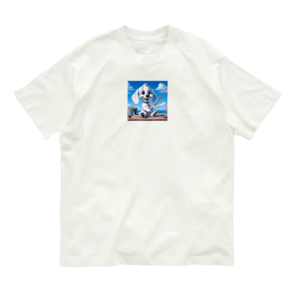 ShazzanのAngler　Luke Organic Cotton T-Shirt