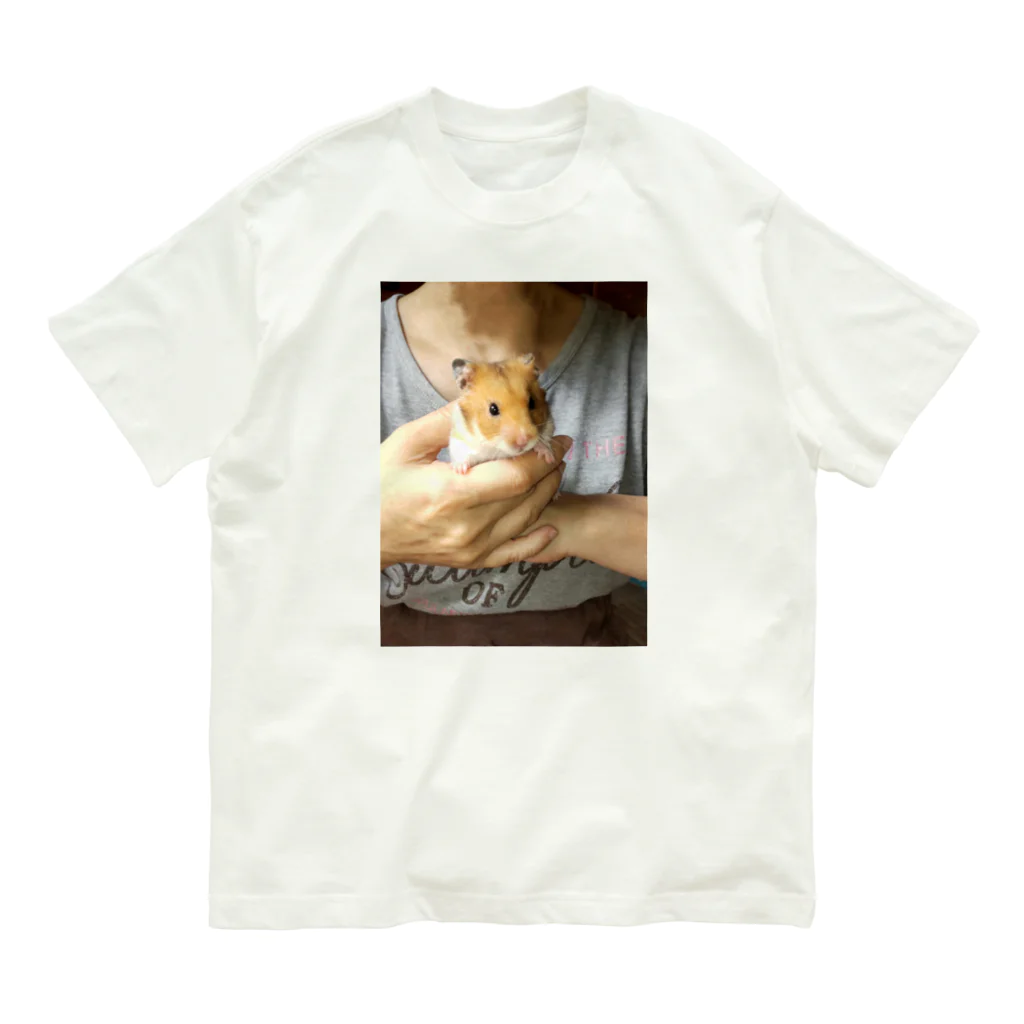 トミーおばちゃんのハムスターおもちのグッツ Organic Cotton T-Shirt