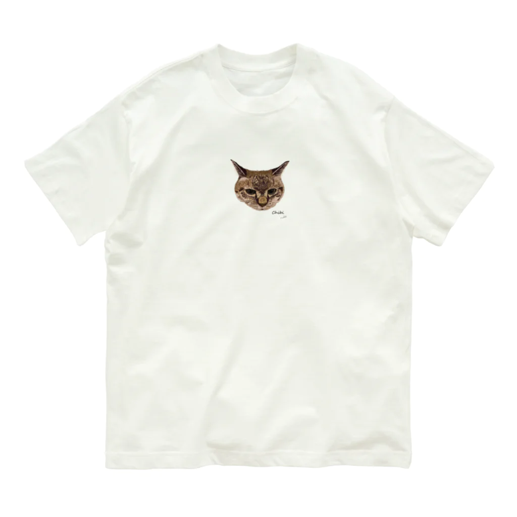 nuuko_artのねこのchibiさん オーガニックコットンTシャツ