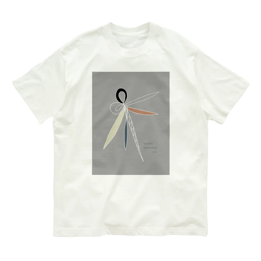 sorbericaの一筆書きトンボ Organic Cotton T-Shirt